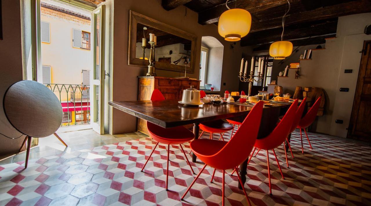 Boutique Hotel Al Palazzo Rosso Neive Luaran gambar